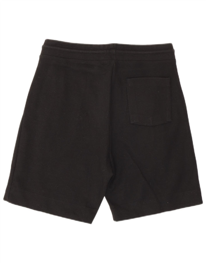 Pantaloni scurți sport pentru bărbați Zara, bumbac mediu negru