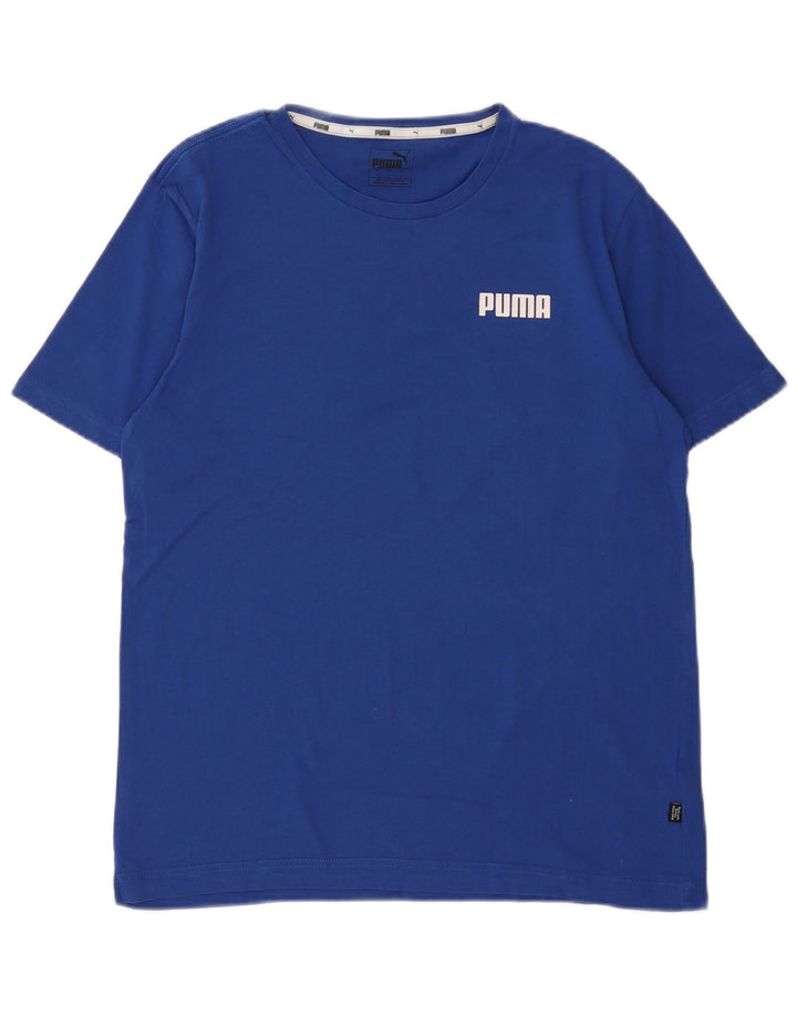 Tricou pentru bărbați Puma Top Medium Blue Bumbac