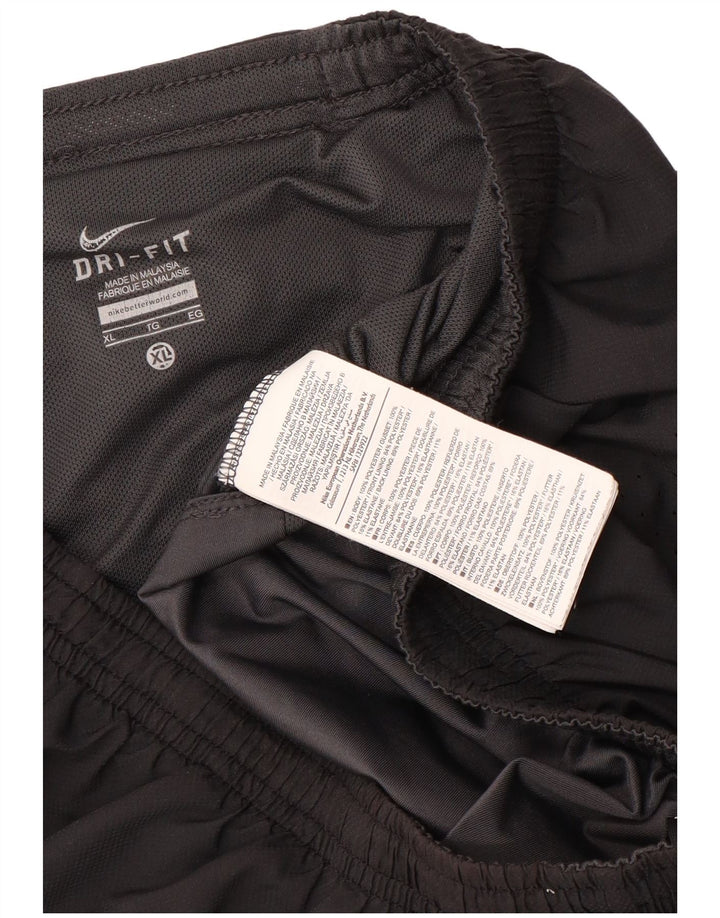 Pantaloni scurți sport Nike Dri Fit pentru bărbați XL, poliester negru