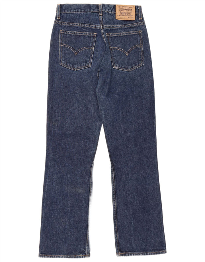 Blugi pentru bărbați Levi's 607 Bootcut W30 L30 bleumarin