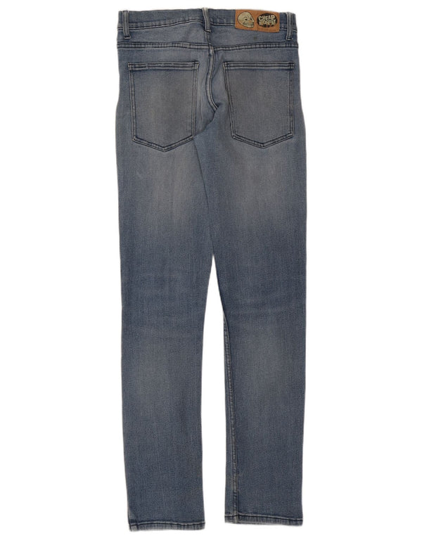 CHEAP MONDAY Blugi skinny dama L32 L34 Bumbac albastru