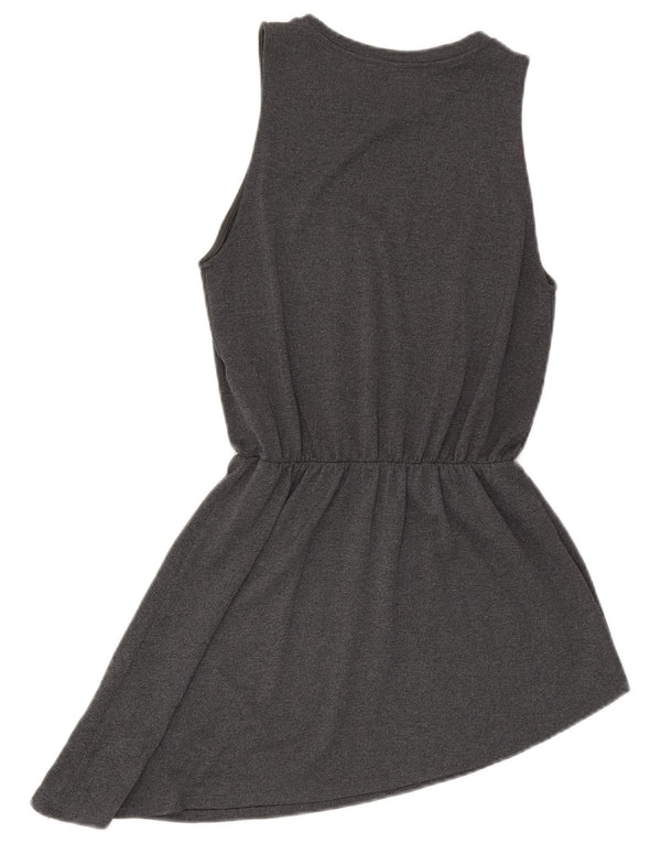 Rochie asimetrică fără mâneci pentru femei Trafaluc, UK 10, gri mică