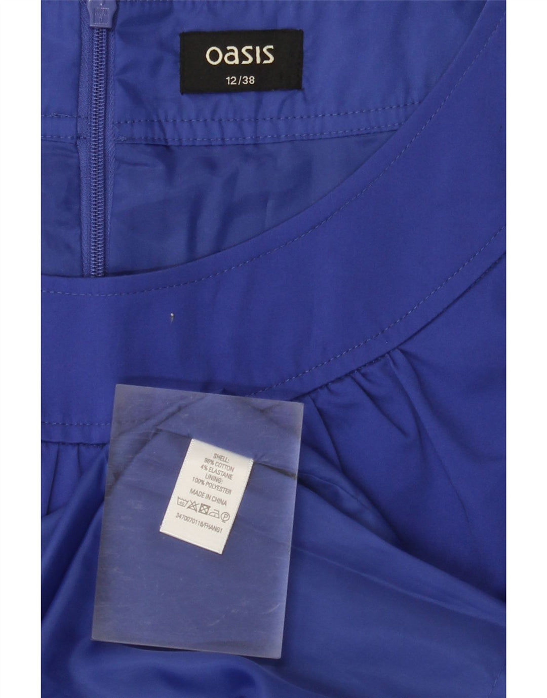 Rochie OASIS pentru femei UK 12 Medium bleumarin Bumbac