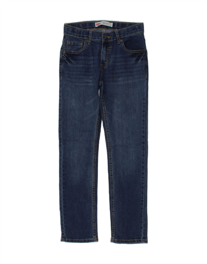 LEVI'S Boys 511 Slim Jeans 11-12 Years W26 L28 Blue Cotton Vintage Levi's and Second-Hand Levi's from Messina Hembry 