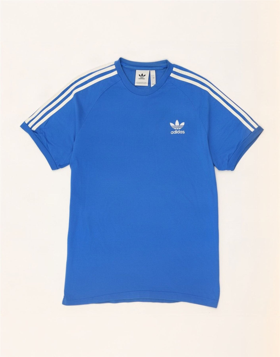 Tricou pentru bărbați Adidas Top Medium Blue Bumbac
