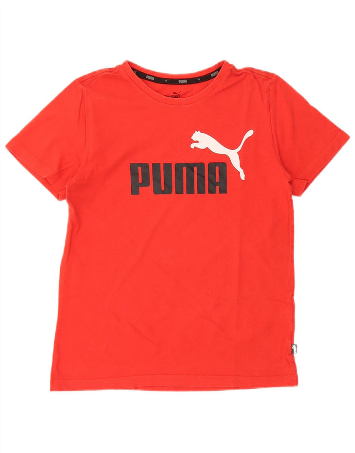 Tricou grafic PUMA Fete Top 11-12 Ani Roșu