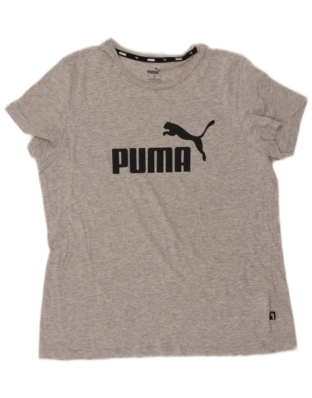 Tricou grafic PUMA pentru femei Top UK 16 mare bumbac gri