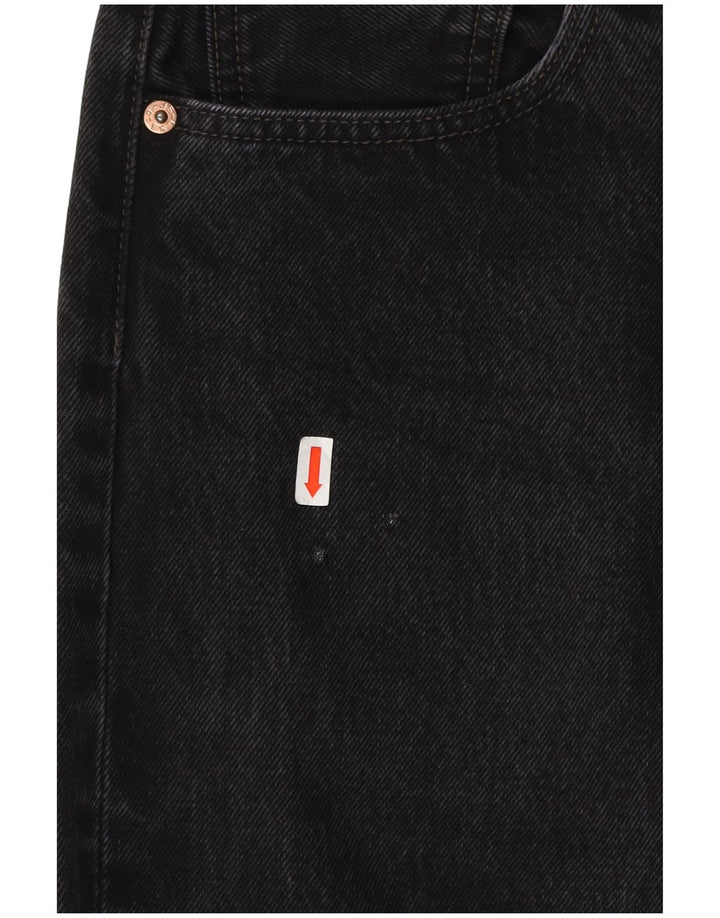 LEVI'S Blugi 501 drepti pentru bărbați W32 L30 bumbac negru