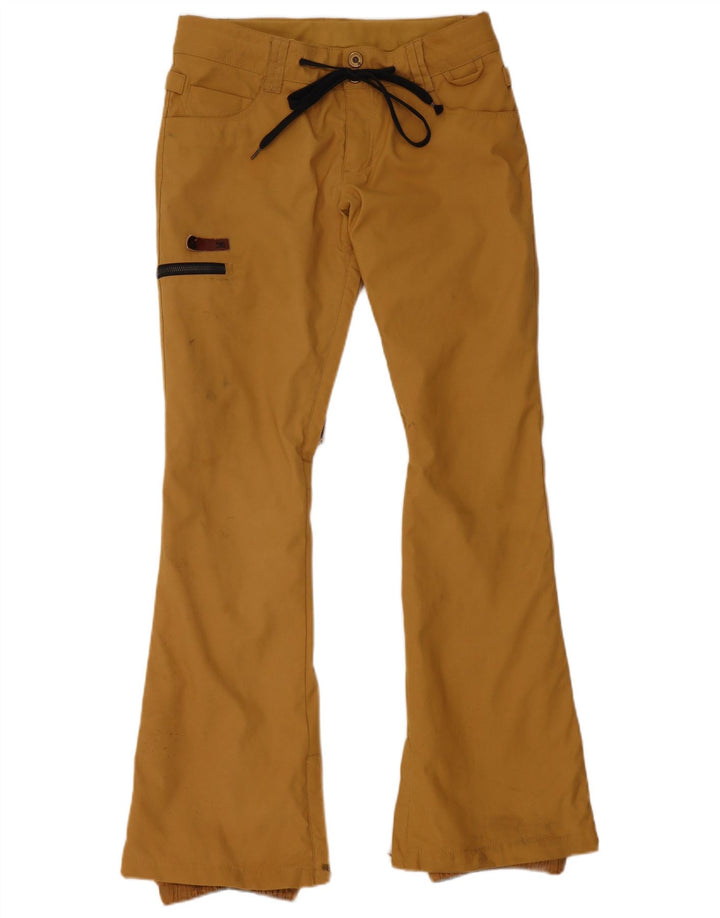 DC Pantaloni de schi cargo pentru femei UK 10 Small Beige Nylon