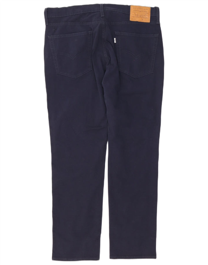 Blugi pentru bărbați Levi's 511 Slim W36 L30 Bumbac bleumarin