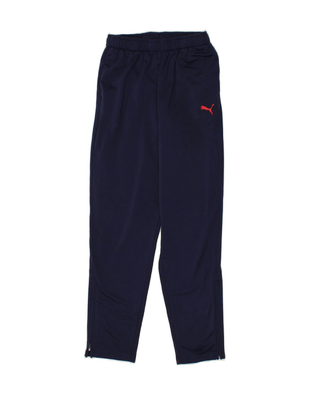PUMA Boys Tracksuit Trousers 13-14 Years Navy Blue Polyester Vintage Puma and Second-Hand Puma from Messina Hembry 