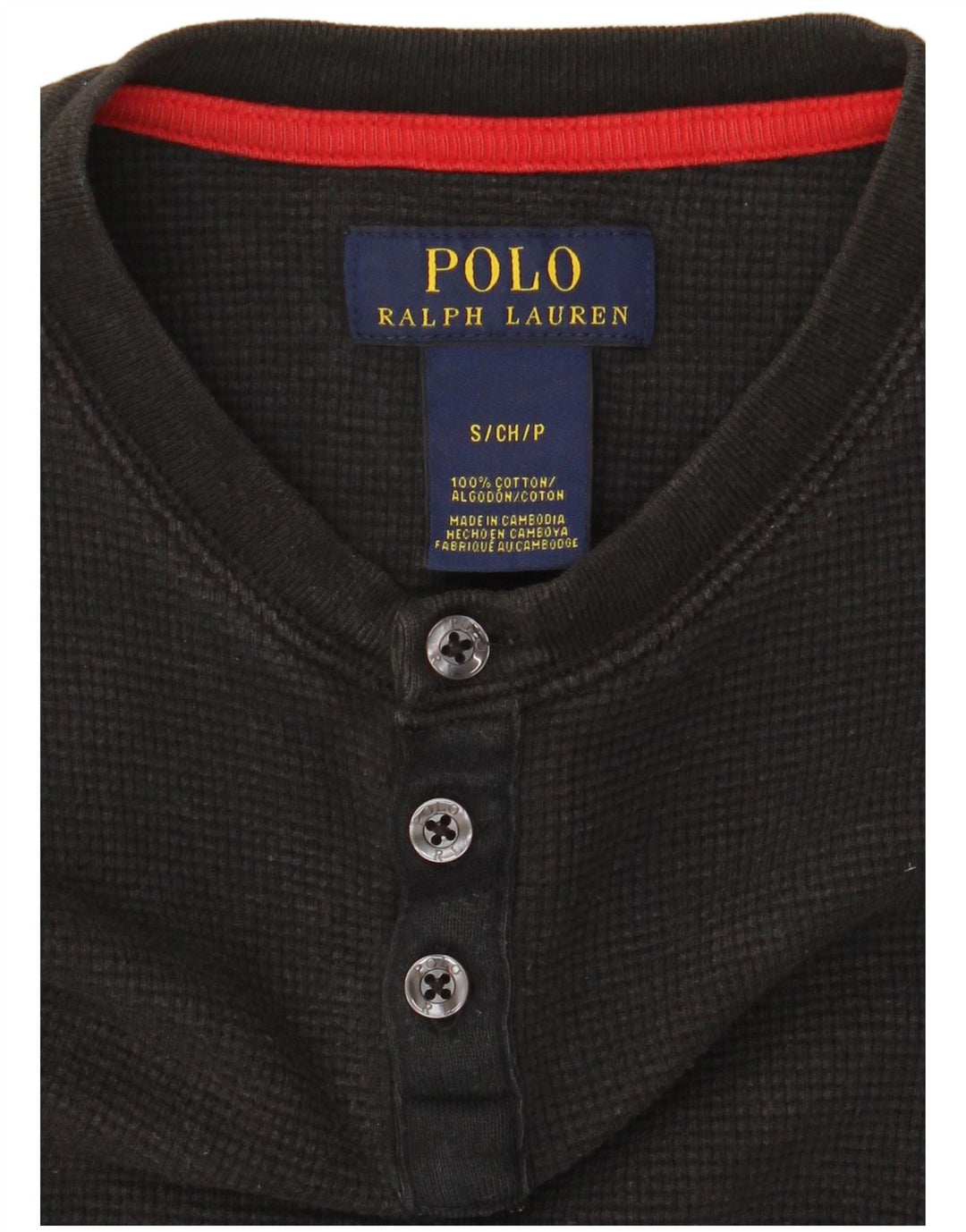 Tricou Polo Ralph Lauren pentru bărbați Top mic, negru, bumbac