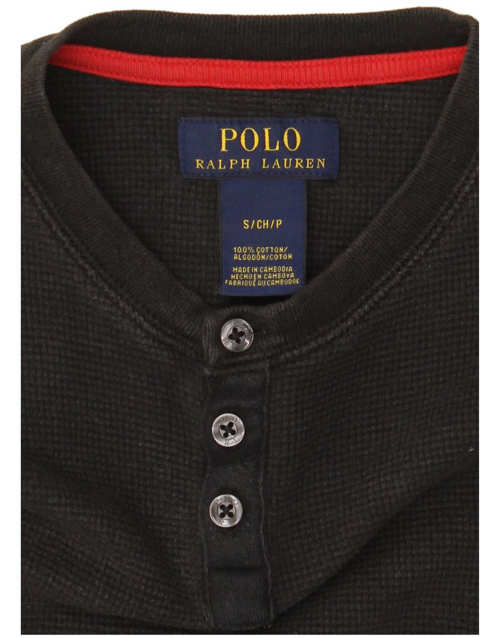 Tricou Polo Ralph Lauren pentru bărbați Top mic, negru, bumbac