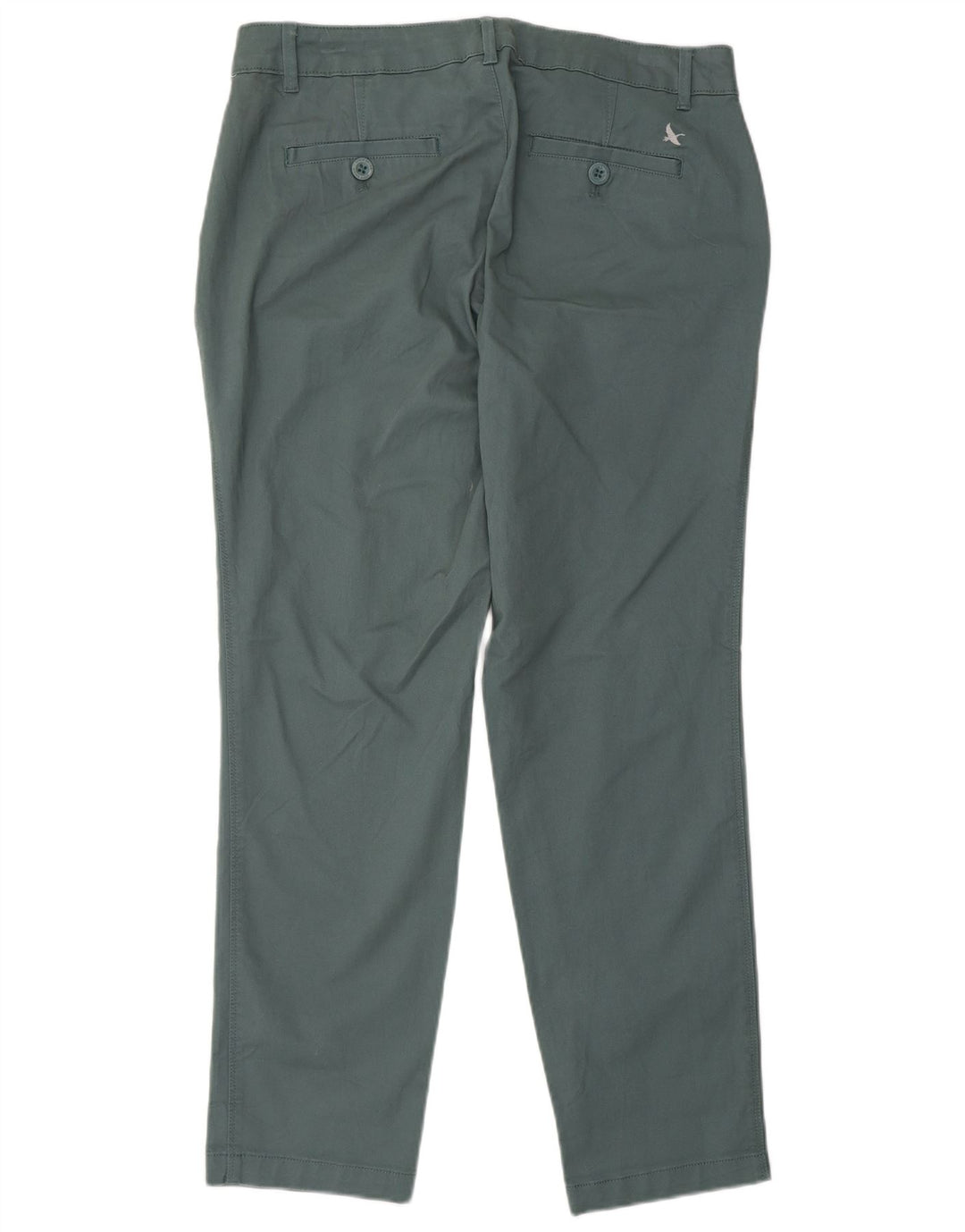EDDIE BAUER Pantaloni chino subțiri pentru femei US 6 Medium W32 L29 Bumbac verde