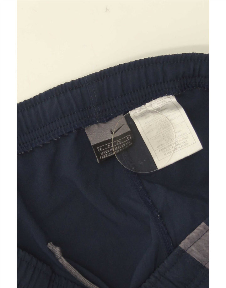 Pantaloni scurți sport Nike pentru bărbați, mici, albastru, poliester color bloc