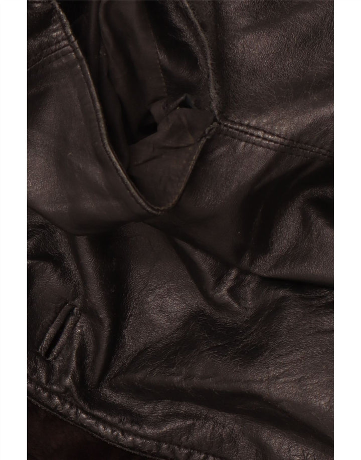 Pardesiu bărbătesc VINTAGE pentru bărbați, UK 40, mare, negru