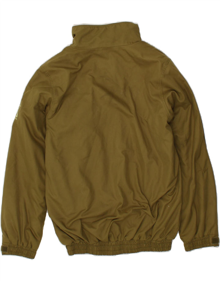 JACK MURPHY Womens Oversized Bomber Windbreaker Jacket UK 10 Small Khaki Vintage Jack Murphy and Second-Hand Jack Murphy from Messina Hembry 