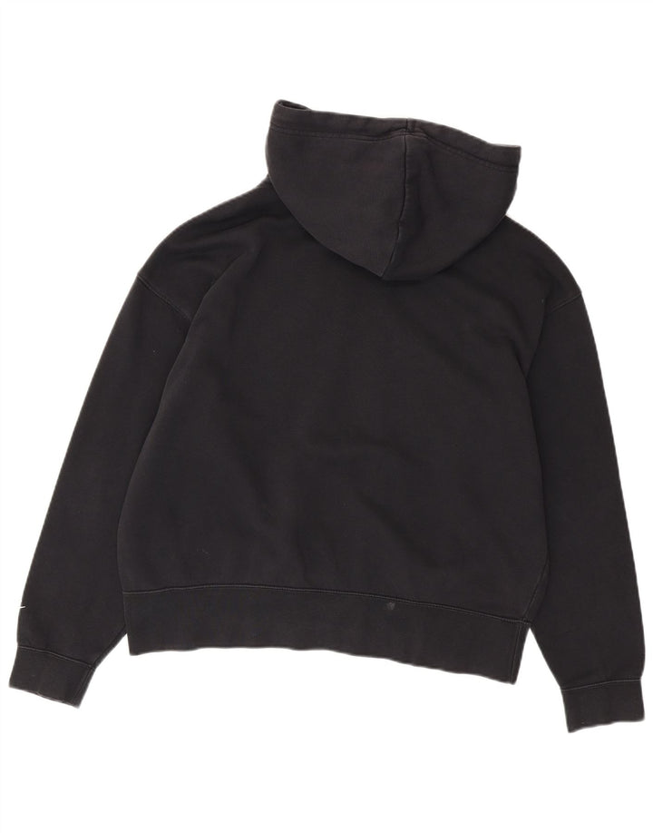 Pulover NIKE Graphic pentru bărbați, bumbac mediu negru