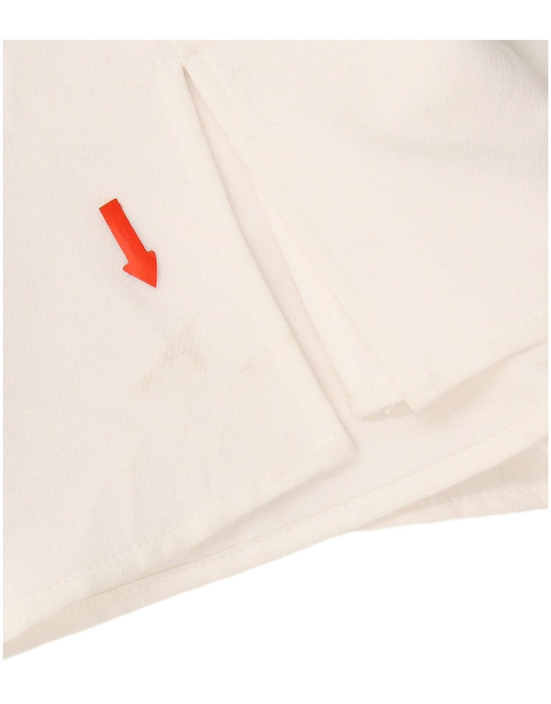Pantaloni scurți casual pentru femei cu talie înaltă Zara Mici W26 Poliester alb