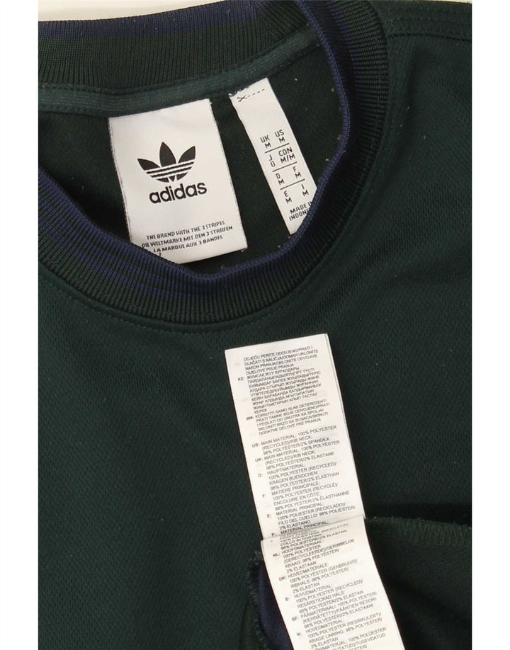 Tricou pentru bărbați Adidas Top Medium Verde Poliester