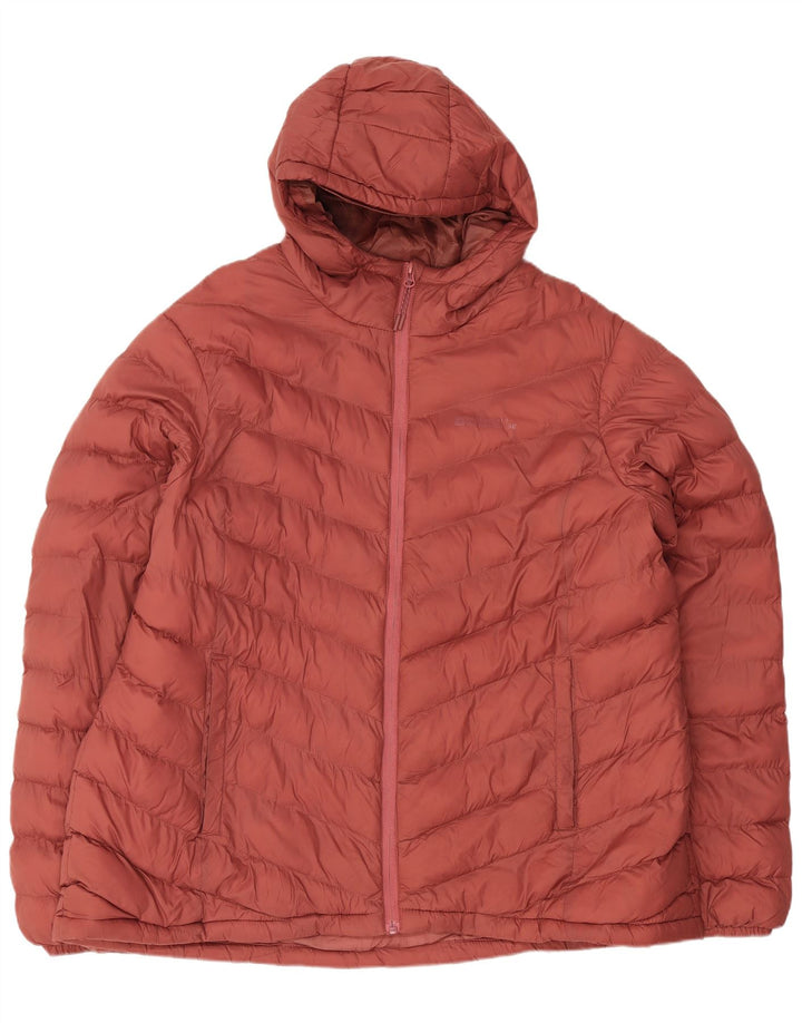 Mountain Warehouse Jachetă căptușită pentru femei UK 18 XL Red Poliamidă