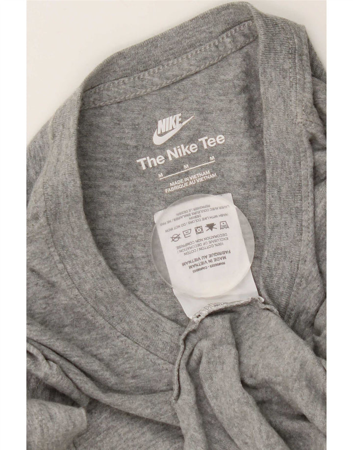 Tricou Nike pentru bărbați, bumbac, gri mediu