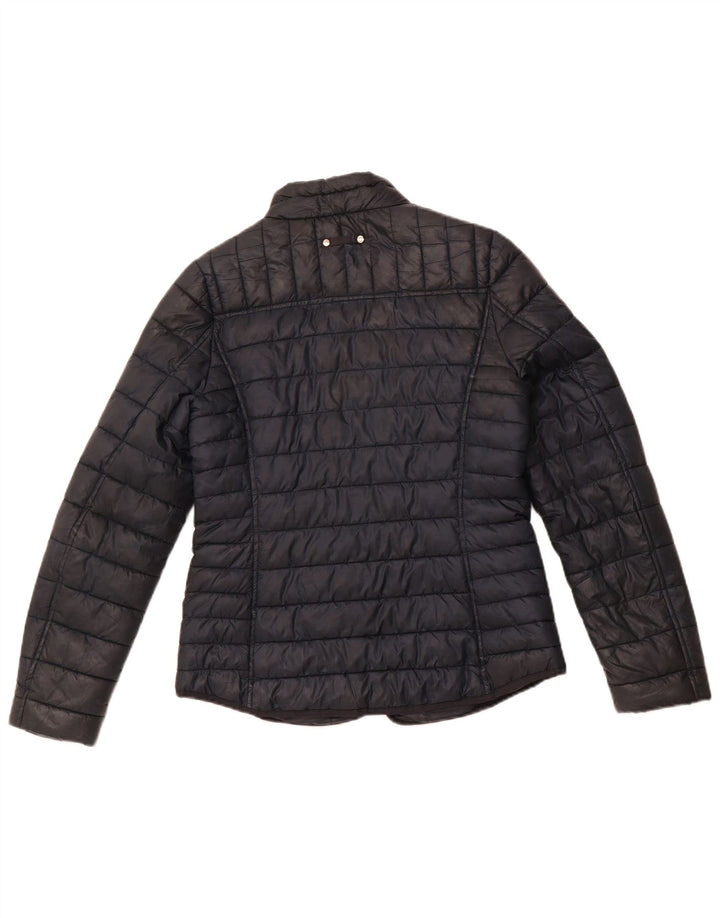 Jachetă căptușită pentru femei JOULES UK 12 Poliester mediu negru