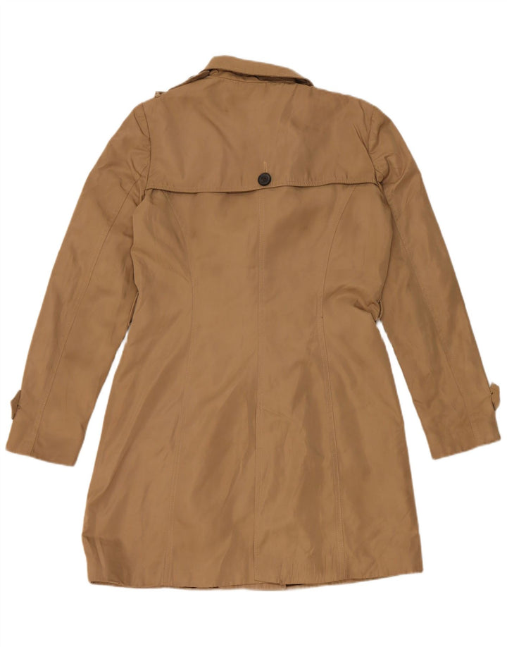 Trenci pentru femei Zara UK 14 Medium Bej Poliester