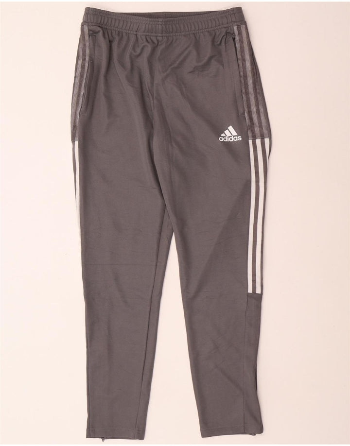 Pantaloni de trening ADIDAS Aeroready pentru bărbați, gri mediu