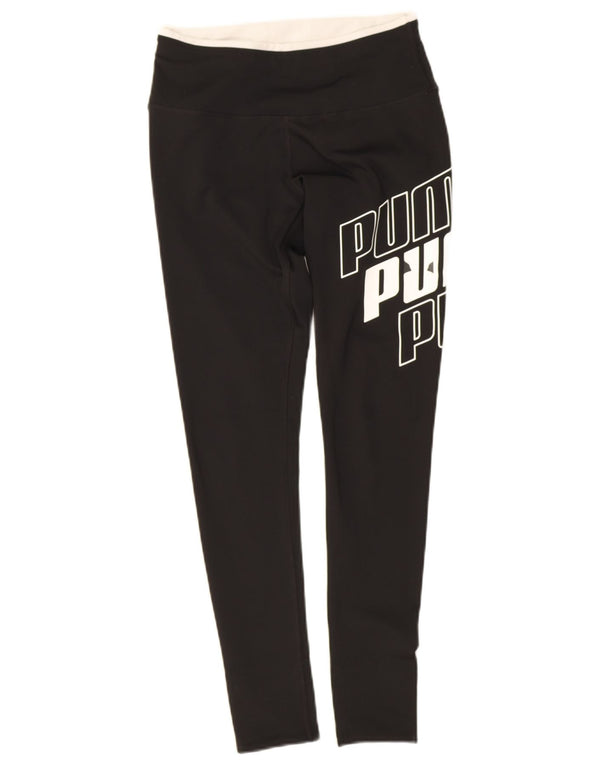 Leggings grafic Nike pentru femei UK 8 Small Black