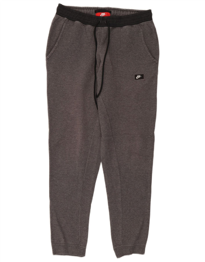 Pantaloni de trening Nike pentru bărbați Joggeri din bumbac gri mediu