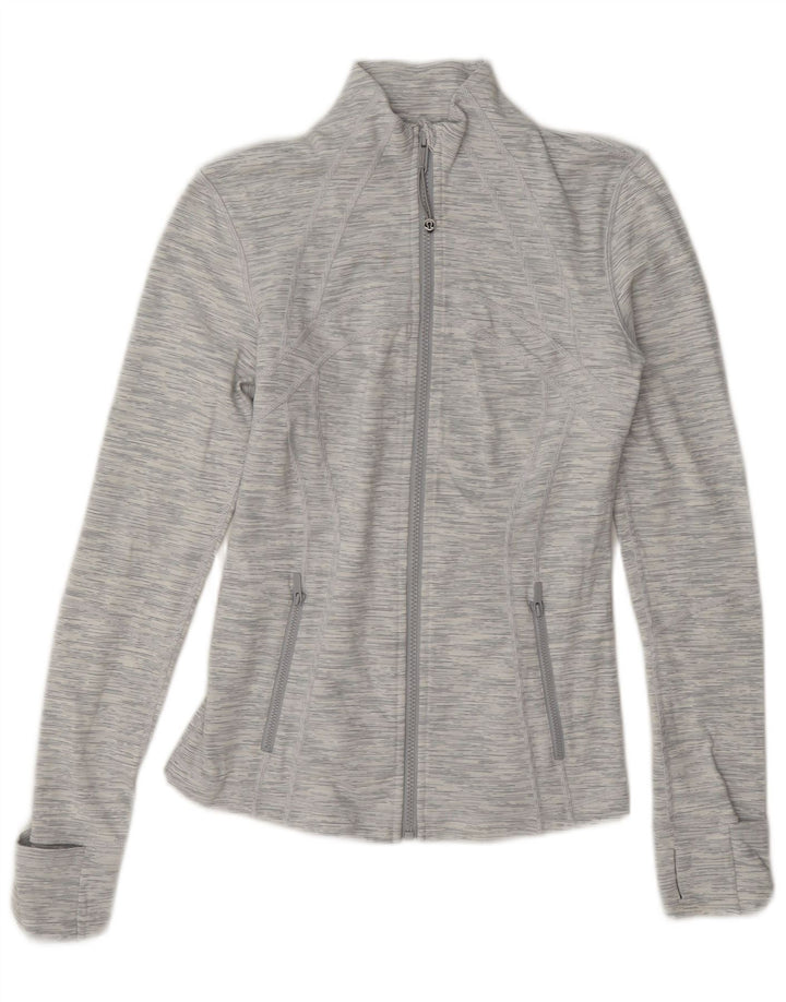Jachetă de trening pentru femei Lululemon US 6 Medium Grey Flecked