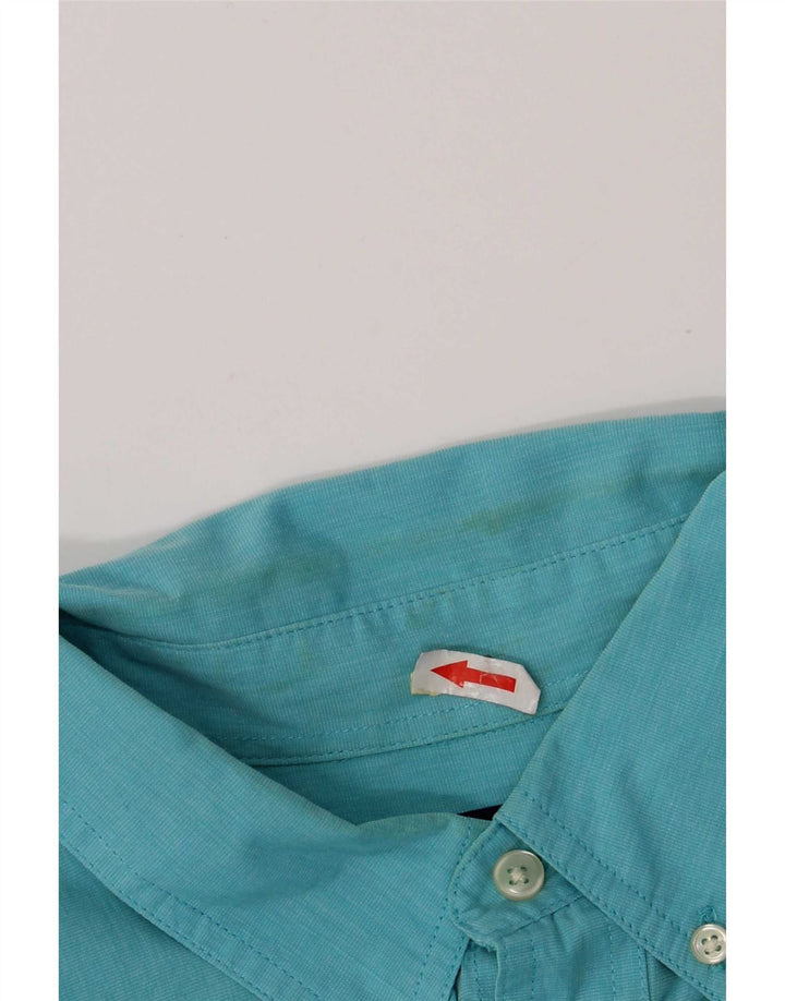Cămașă pentru bărbați Chaps Regular Fit XL Bumbac albastru