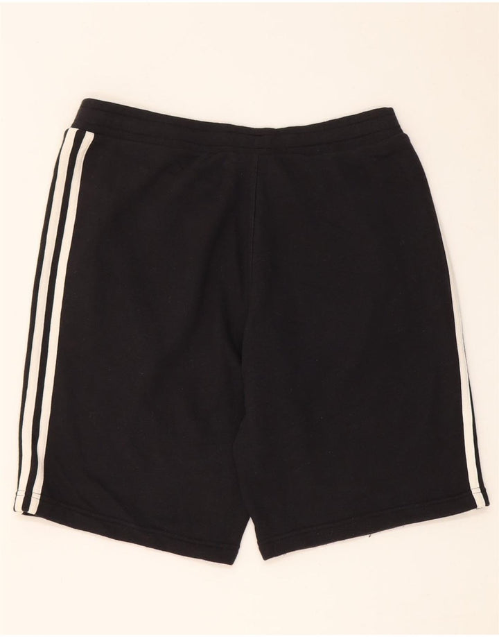 Pantaloni scurți sport pentru bărbați Adidas, bumbac mediu negru
