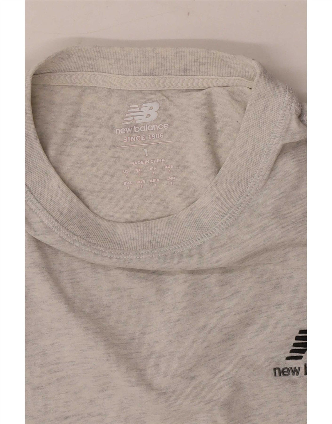 Tricou pentru bărbați New Balance Top mic gri pete