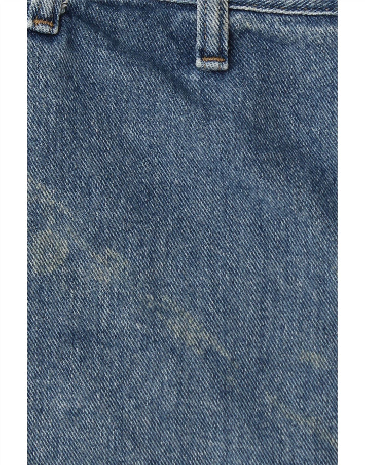 Pantaloni scurți din denim WRANGLER pentru bărbați, cu tăiere relaxată, W48 4XL, bumbac albastru