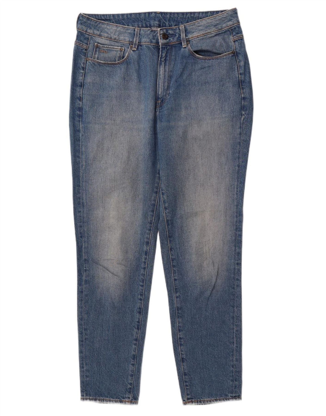 G-STAR Womens Straight Jeans W30 L28 Blue Cotton