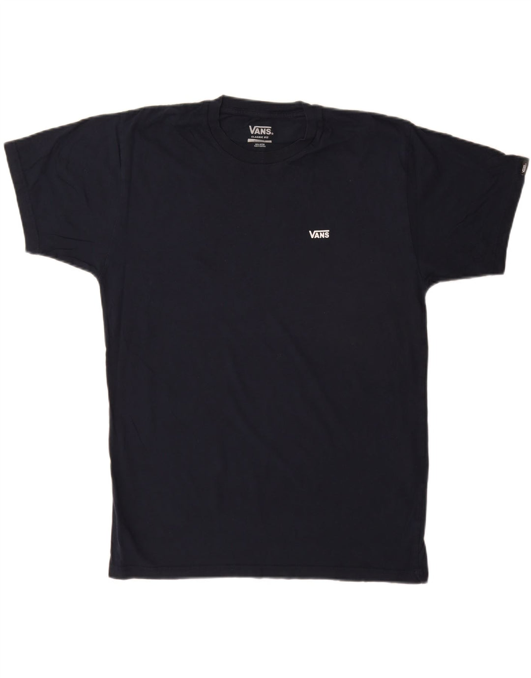 Tricou Vans Classic Fit pentru bărbați Top mediu din bumbac bleumarin