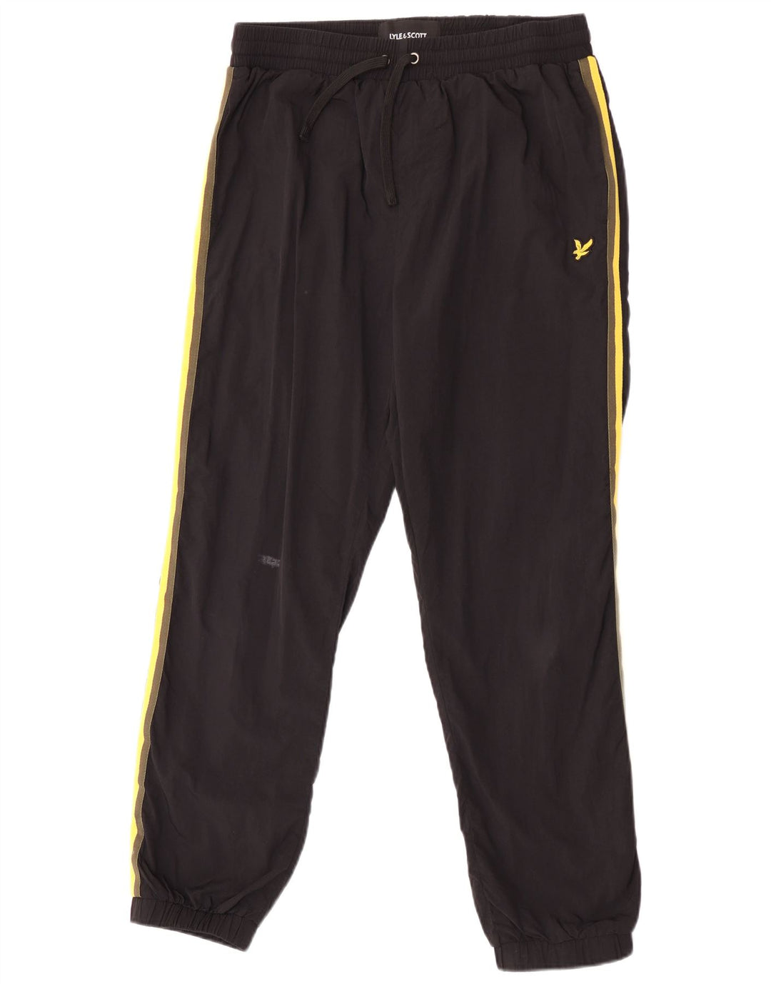 Lyle & Scott Pantaloni de trening pentru bărbați Pantaloni de jogging Mari Poliester negru