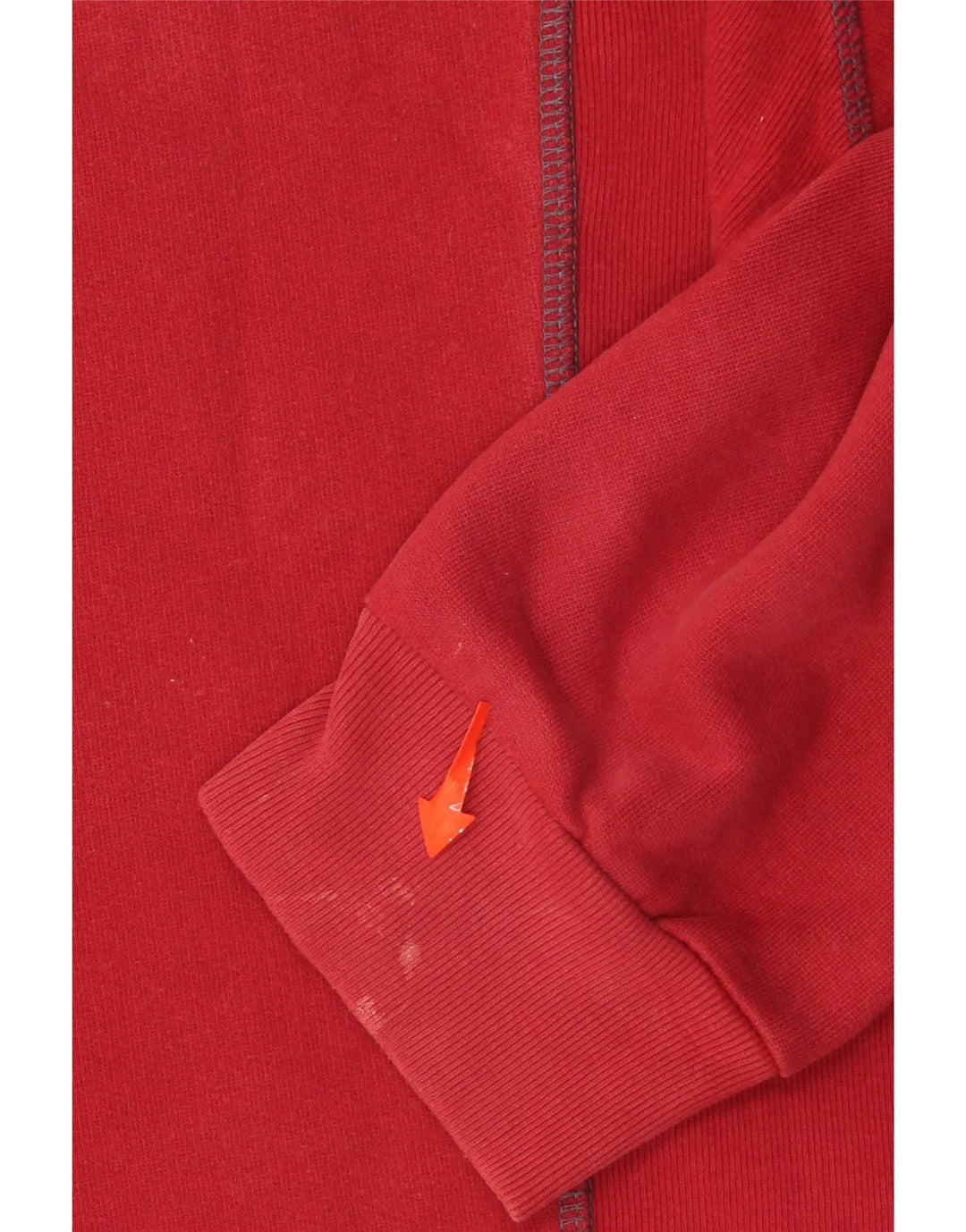 CARRERA Womens Graphic Sweatshirt Jumper UK 16 Large Red Cotton