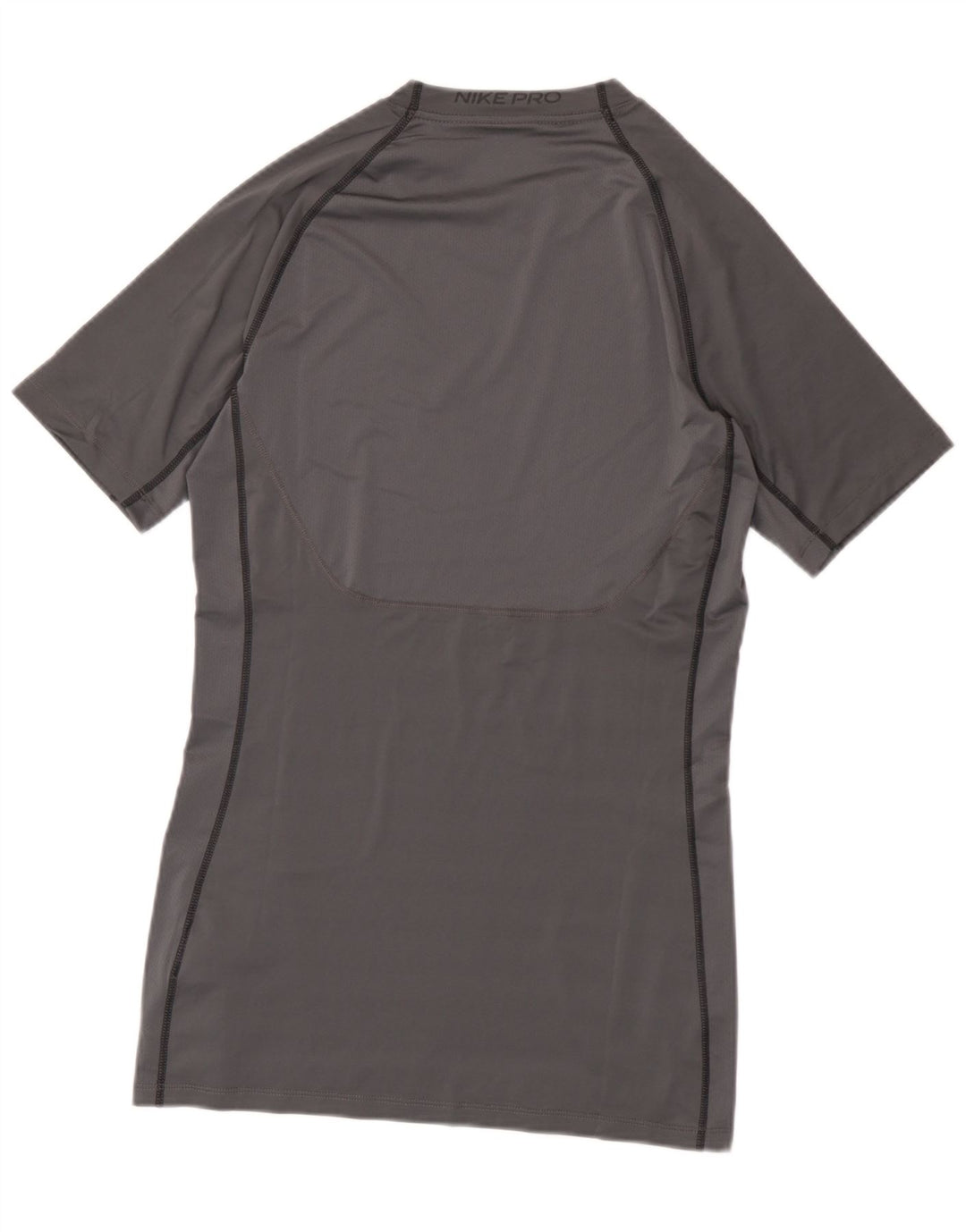 Tricou grafic Nike Dri Fit Slim Fit Top mare, gri, poliester