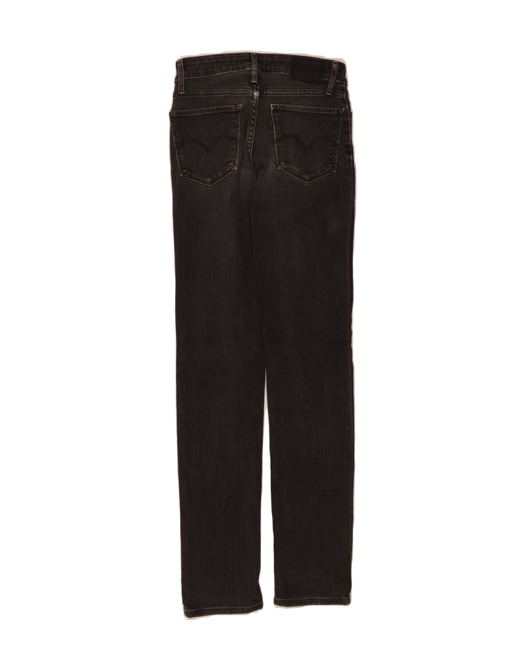 LEVI'S Womens 712 Slim Jeans W25 L32 Grey Cotton Vintage Levi's and Second-Hand Levi's from Messina Hembry 