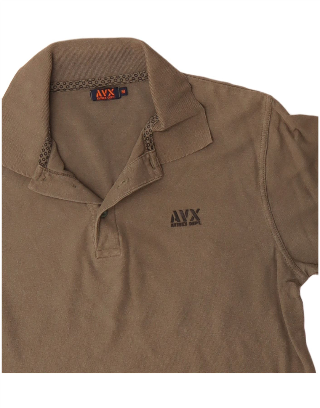Tricou polo AVIREX pentru bărbați, bumbac kaki mediu