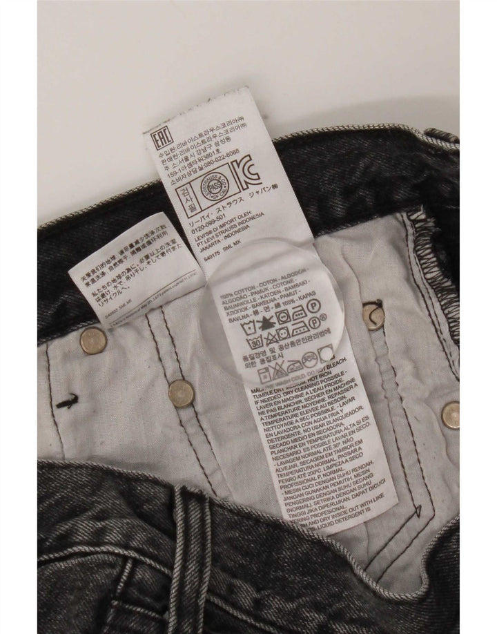 Pantaloni scurți Levi's 501 Denim W29, bumbac gri mediu