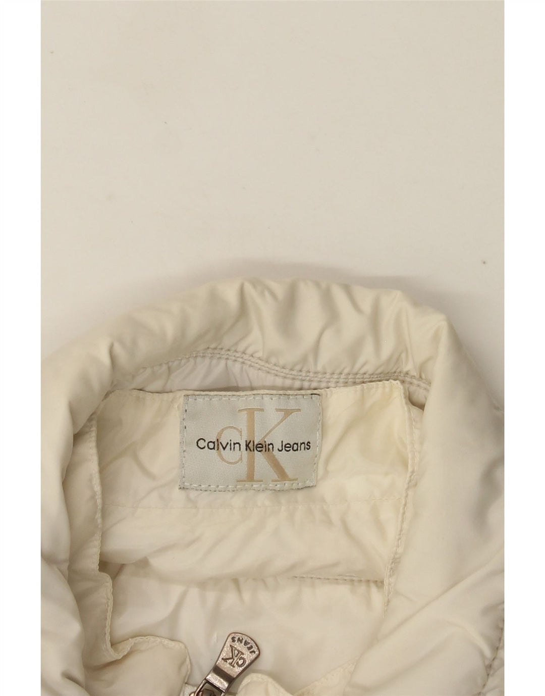 Calvin Klein Jeans Jachetă pentru bărbați Utility UK 38 Medium White