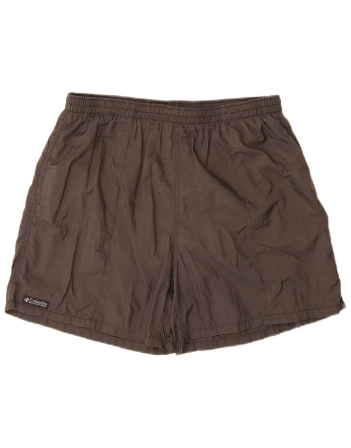 Pantaloni scurți de înot Columbia pentru bărbați, mari, gri, poliester