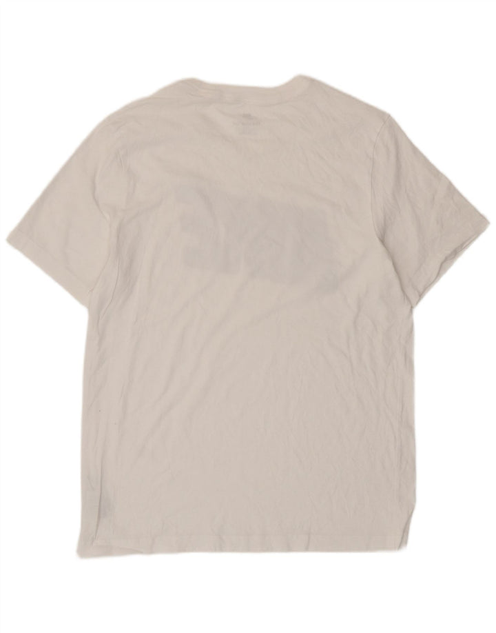 Tricou grafic Nike pentru bărbați Top mare din bumbac alb