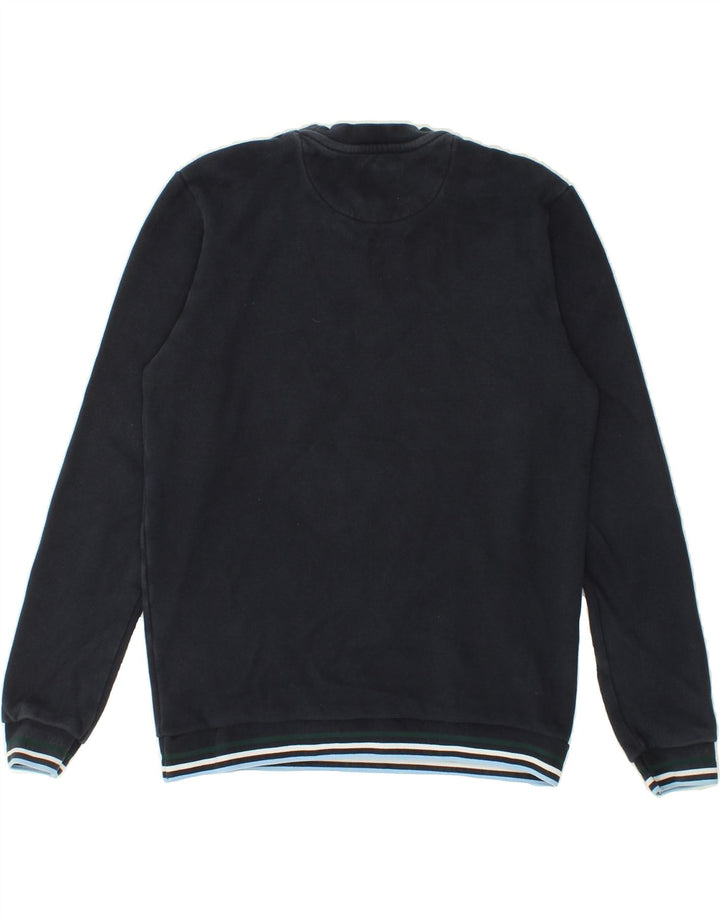 JACK WILLS Mens Sweatshirt Jumper Small Navy Blue Cotton Vintage Jack Wills and Second-Hand Jack Wills from Messina Hembry 