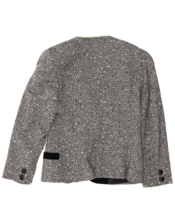 Set de fuste șic, 3 nasturi, 2 piese, pentru femei, IT 42 Medium W28 Gri pete