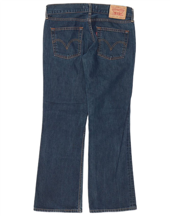 Blugi Levi's 557 Bootcut W32 L32 Bumbac albastru
